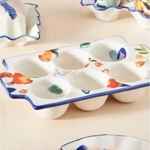 Anthropologie Easter NWOT Kitchen Luna Collection Egg Crate